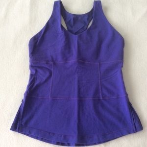 Pretty Purple Lululemon Tank Top